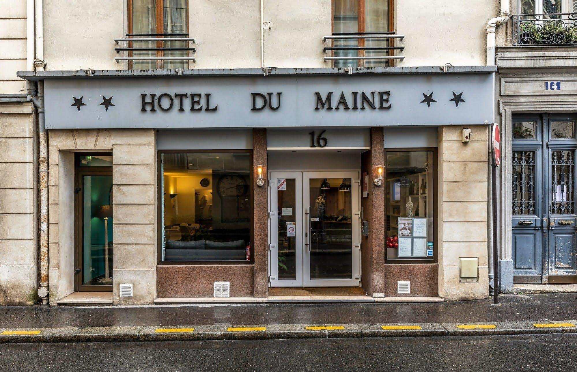 Hotel Du Maine Paris Bagian luar foto